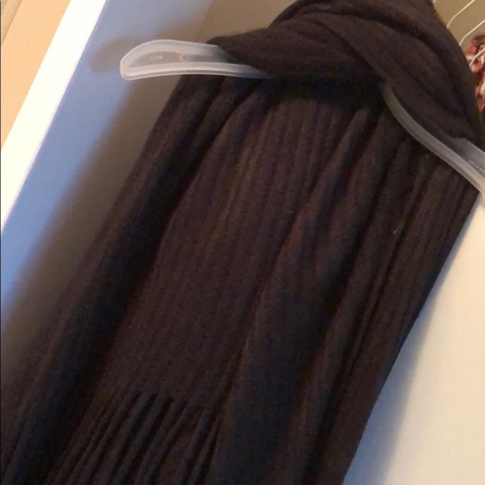 Black knit wrap/shawl